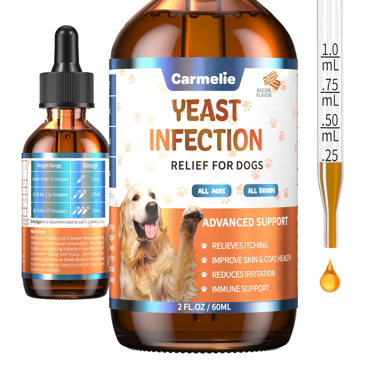 Carmelie Dog Ear & Skin Relief Drops